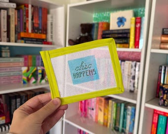 Canvas Chic Happens mini-borduurpunt