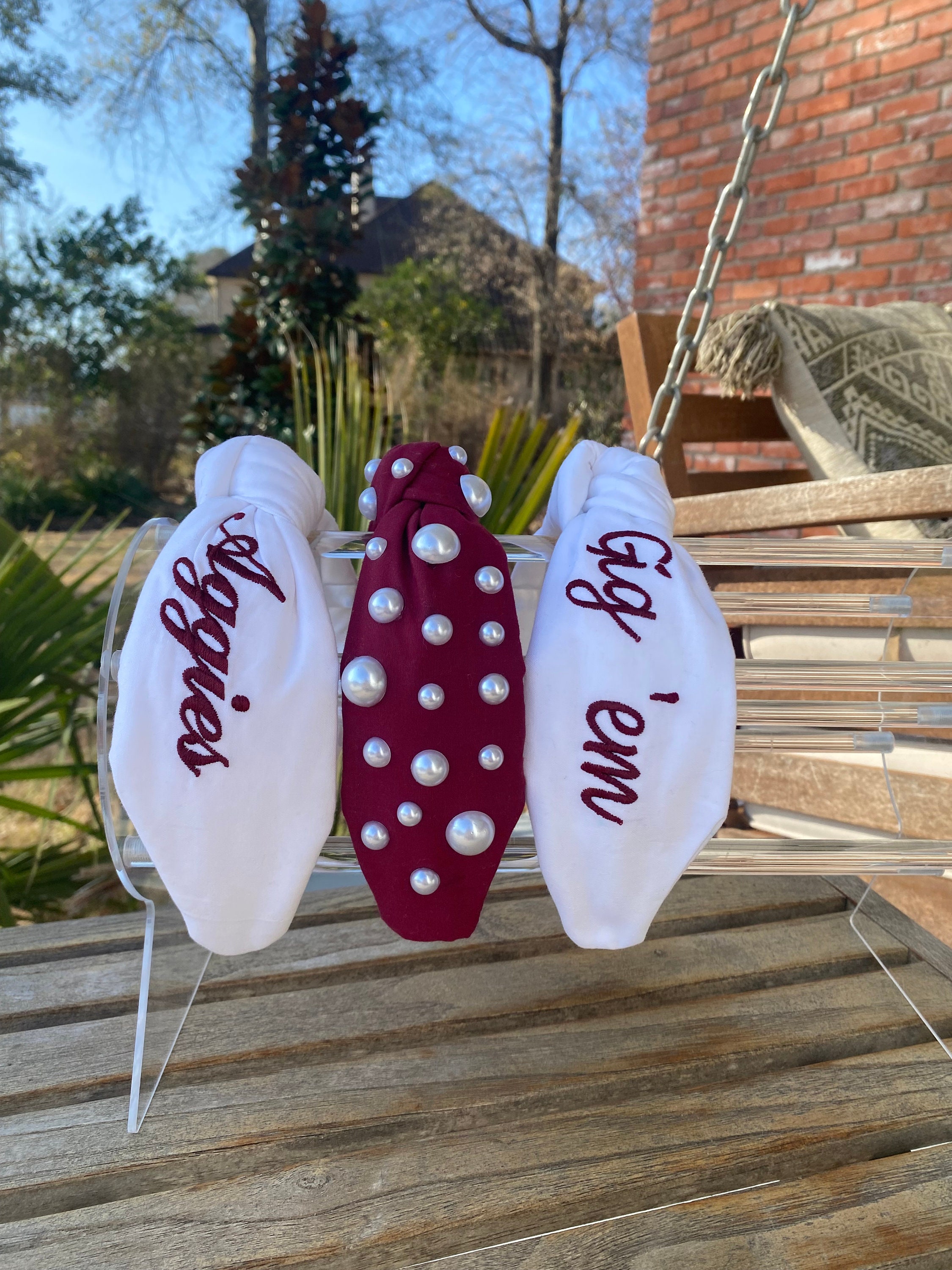 TAMU Aggie Headbands - Etsy