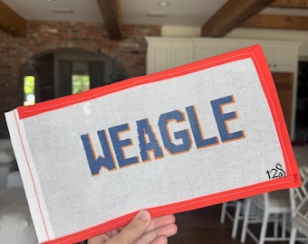 Weagle AU-canvas met naalden