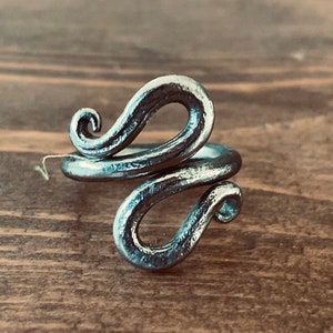 Ring, Jewelry, Viking, Forged, Iron, Blacksmith