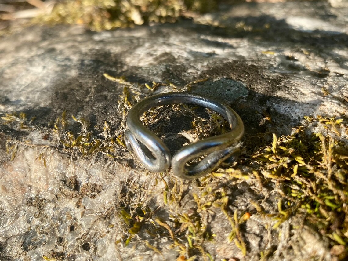 Ring, Jewelry, Viking, Forged, Iron, Blacksmith - Etsy