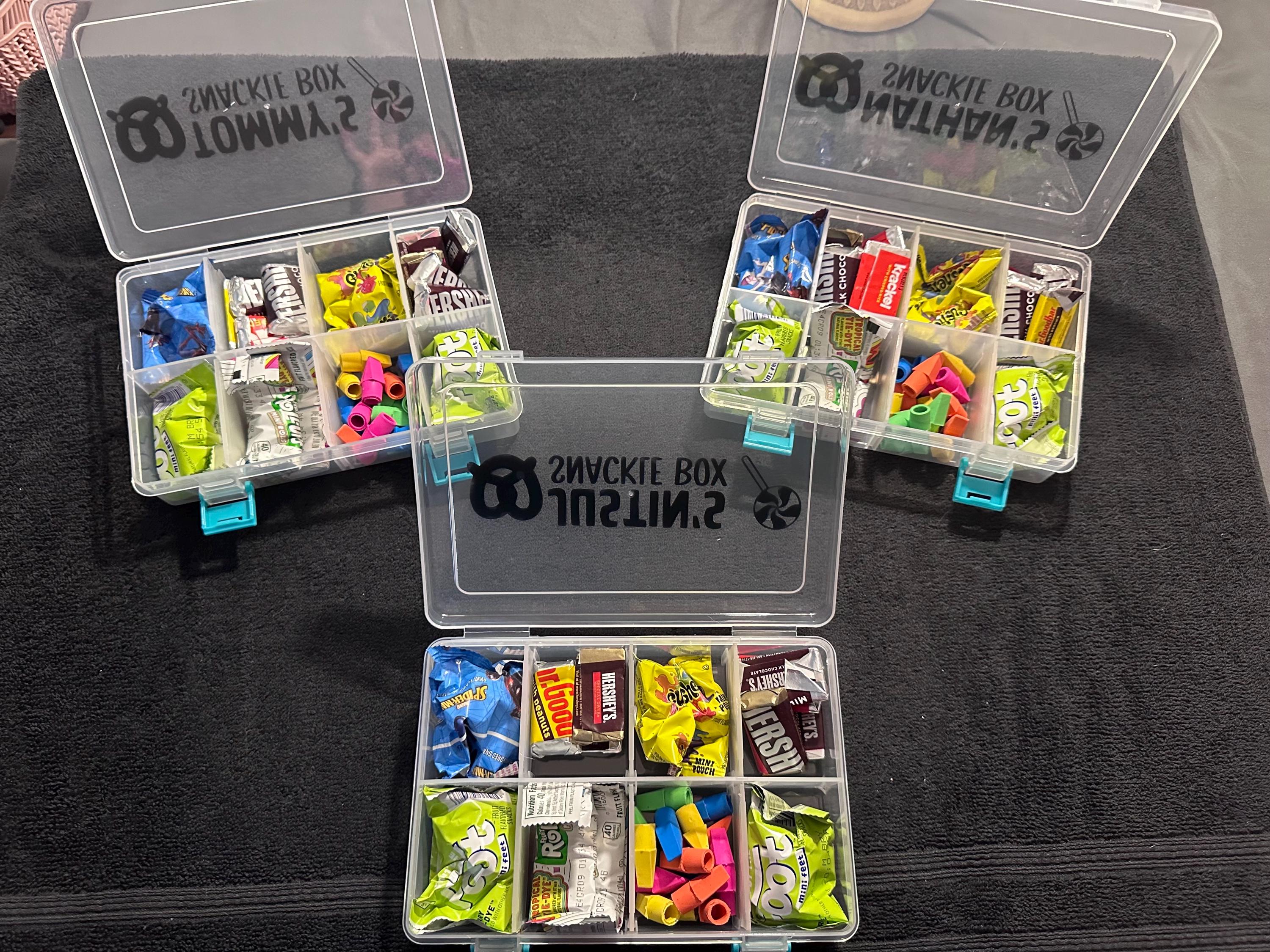 Personalized Snackle Box - Etsy