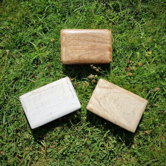 Cassapanca In Legno Con Serratura - Scrigno Portagioie Da Dipingere 15x10x9,5 Cm