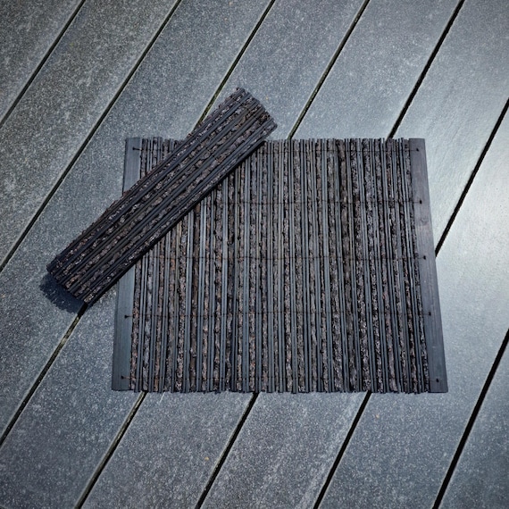 Platzdeckchen Natur aus Bambus und Zweigen Tischset Tischuntersetzter  Platzdecke schwarz oder braun - Etsy.de