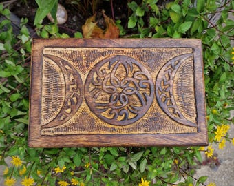 ELLDOO Scatola Portagioie In Legno Vintage Con Mappa: Baule Del Tesoro Portatile Per Ricordi E Oggetti - 2