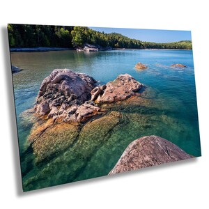 Clear Water, Rock Formations, Wetmore Shoreline Trail, Little Presque Isle Point, Marquette, Lake Superior Northern Michigan/Upper Peninsula