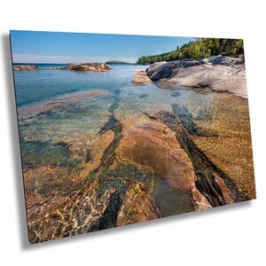 Underwater Rocky Shoreline, Wetmore Landing/Trail, Little Presque Isle Point, Marquette, Lake Superior, Northern Michigan/Upper Peninsula