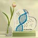 Personalized DNA Custom Shape Acrylic Blocks, Biology Science Gift for ...