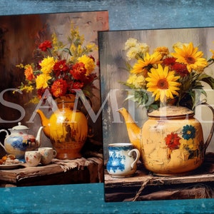 Still Life Paintings, Printable Paintings, Printable Pages, Junk ...