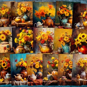 Still Life Paintings, Printable Paintings, Printable Pages, Junk ...