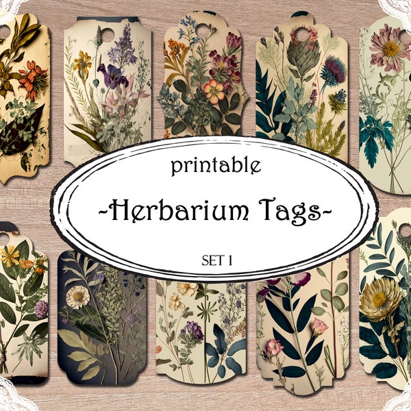 Herbarium Label - Etsy