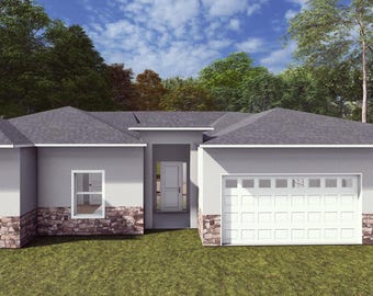 Breeze Home Plan – Classic 2446 Sqft Single Family House (PDF & DWG)