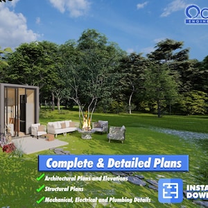 Engineered Shipping Container Home Plans – B1