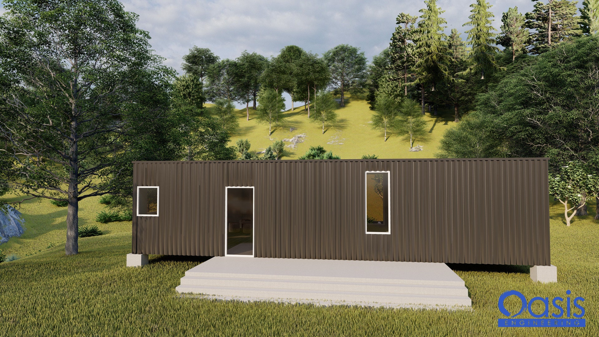 Pre-engineered Shipping Container Home Plans – D1 - Etsy Australia