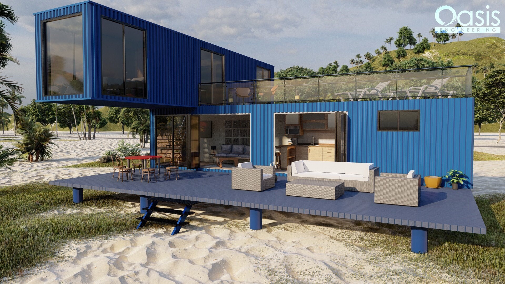 Preengineered Shipping Container Home Plans C1 Etsy