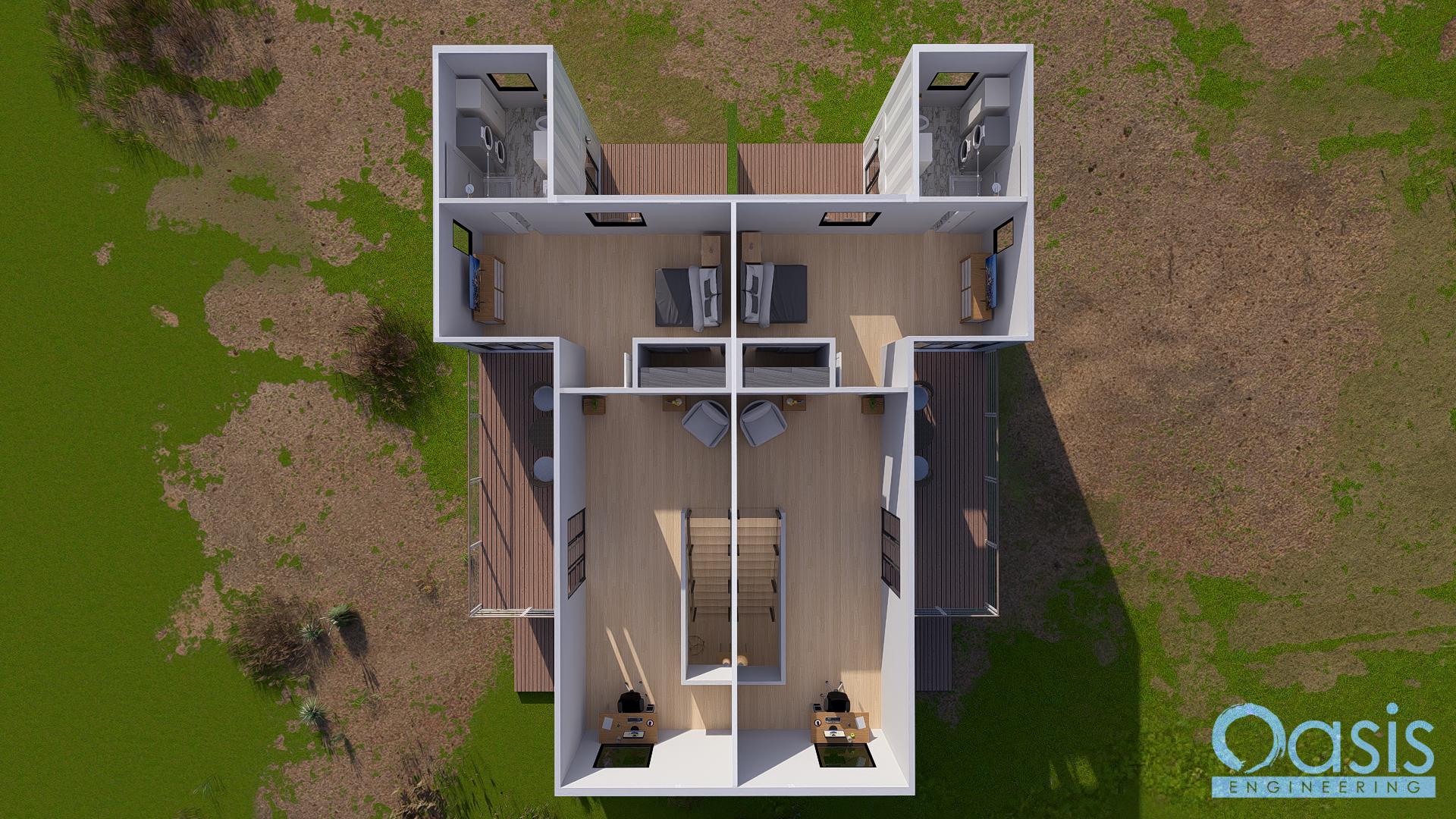 Shinjuku Duplex – Expanded 10-container Shipping Container Home ...
