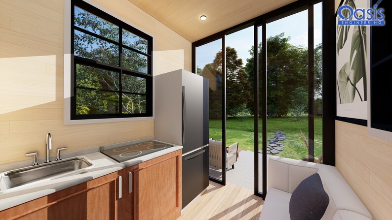 Engineered Shipping Container Home Plans – B1 - Etsy