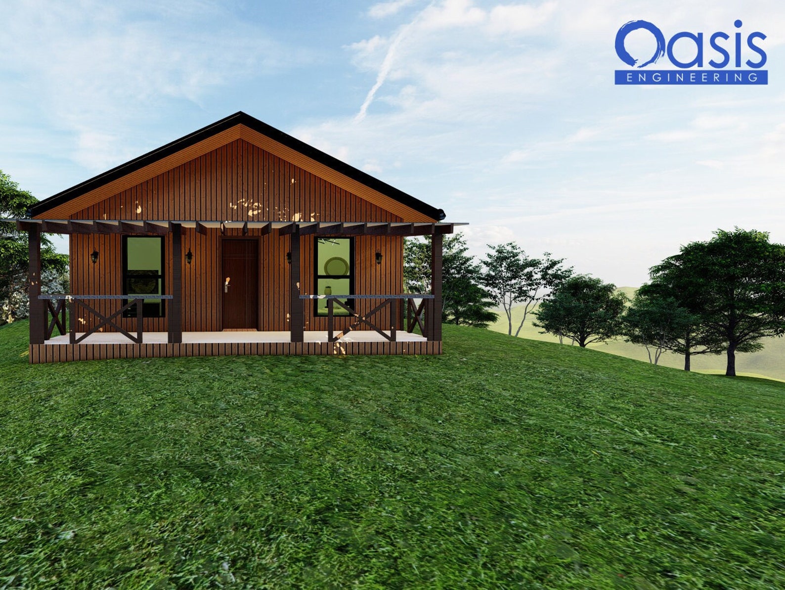 Image showcasing Engineered Off-grid Home Plans Haven - Etsy