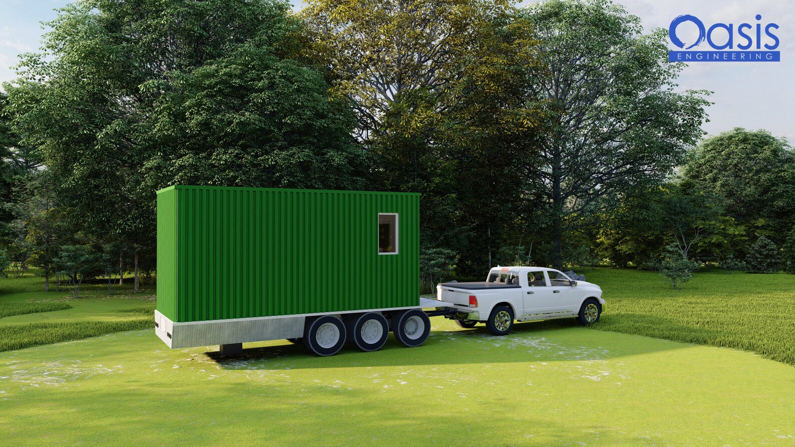 Engineered Shipping Container Home Plans - Trailer Mounted – B2 - Etsy