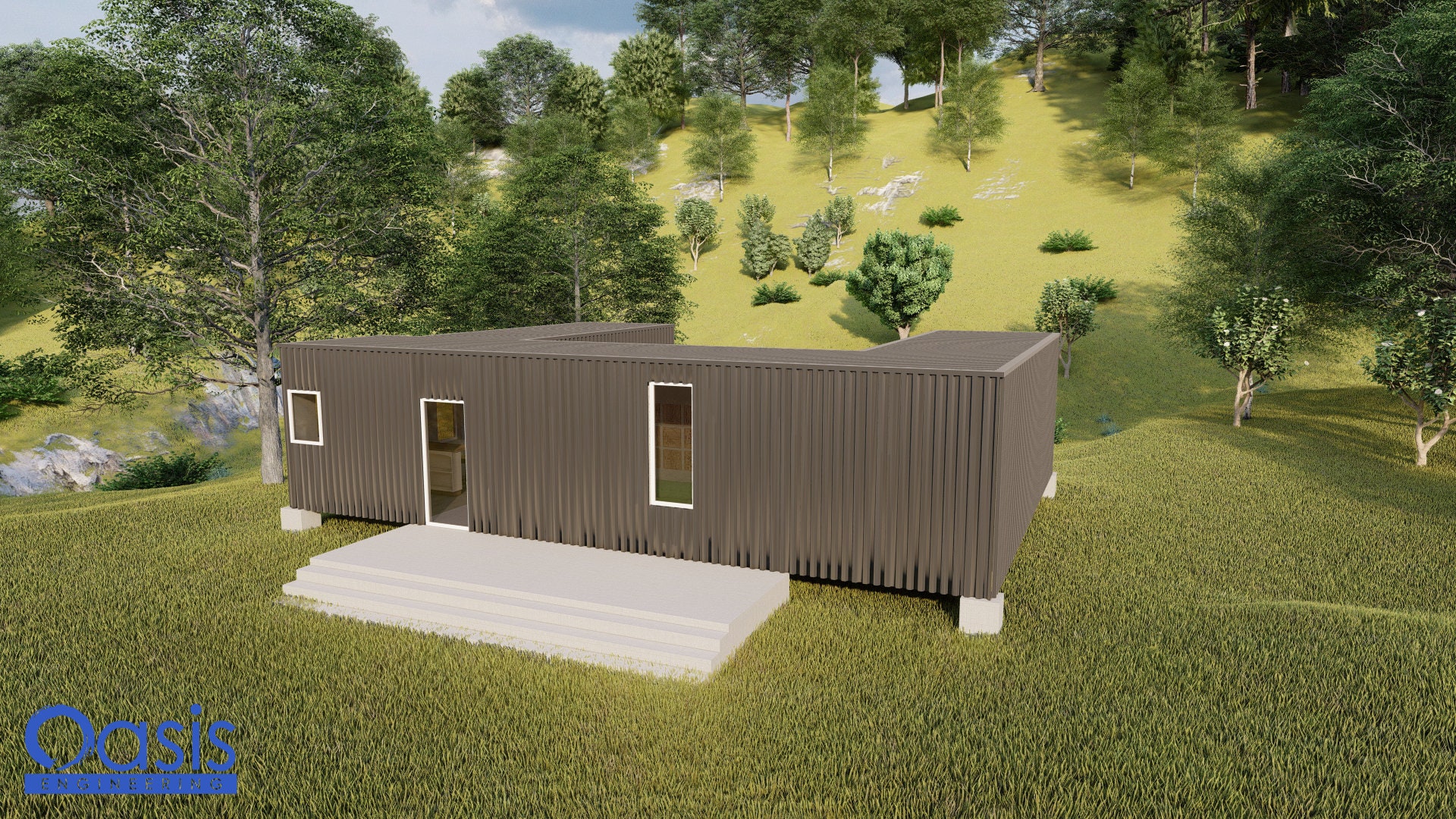 Pre-engineered Shipping Container Home Plans – D1 - Etsy