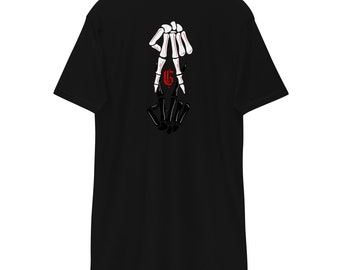 Skeleton Hands Square & Compass T-Shirt
