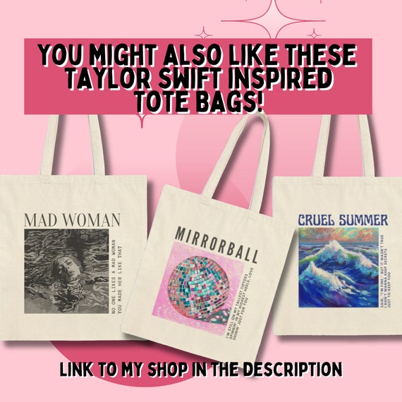 Mad Woman Lyrics Taylor Swift Folklore | Tote Bag