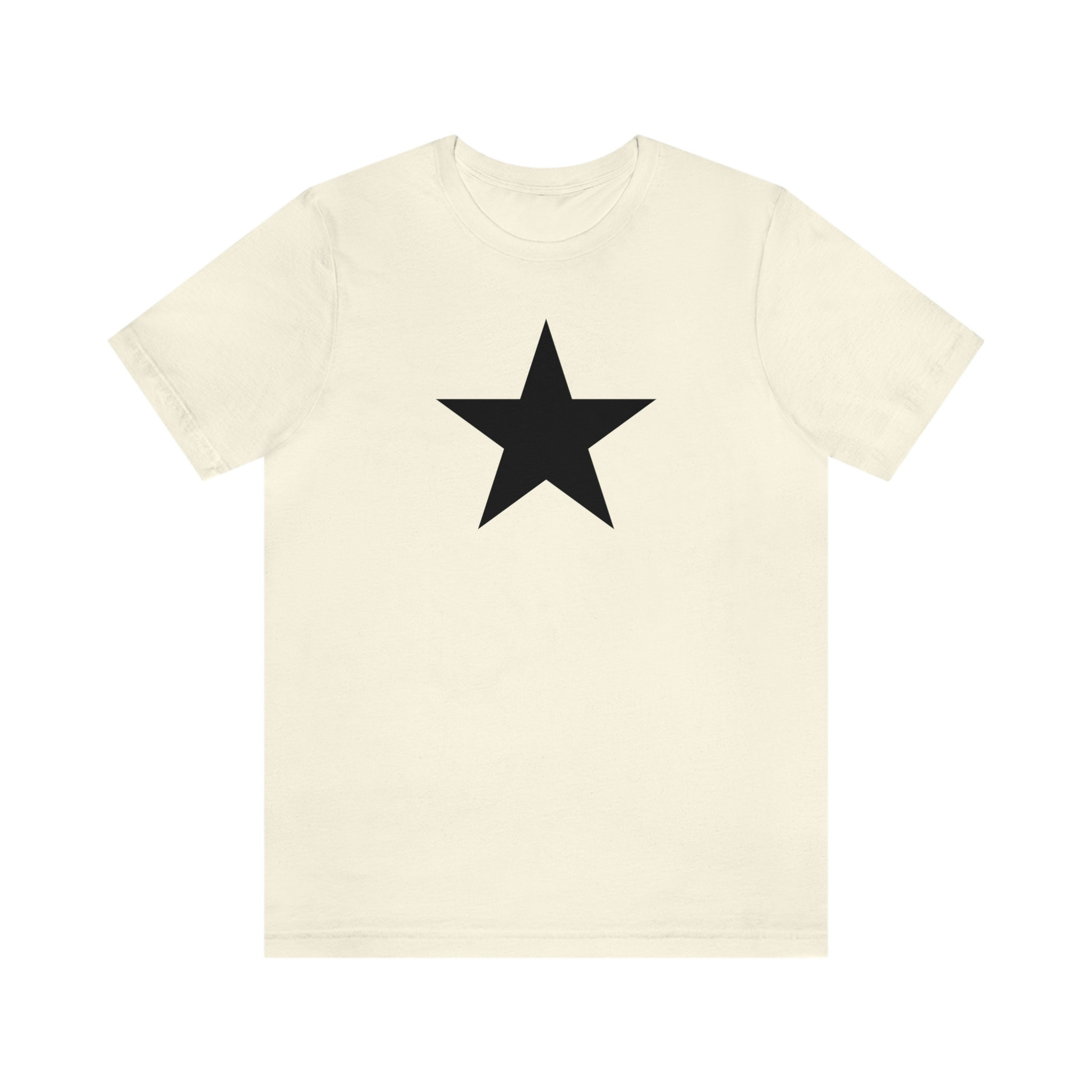 ★WAIKEI★ YK Star Applique Short Sleeve T-shirt Navy YKBE02 Women's Navy Y2k Star T-shirt Fake Two Pieces Harajuku Long