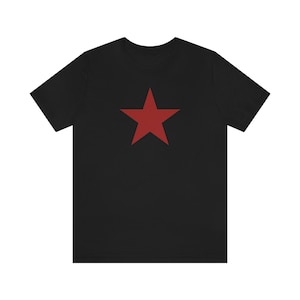 Retro Y2K Red Star T-shirt | Grunge Streetwear | Cute Pretty Tee | 2000s 90s | Unisex - Men & Women&#39;s Tee