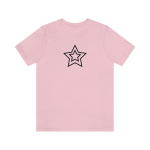 Retro Y2K Black Star T-shirt | Grunge Streetwear | Cute