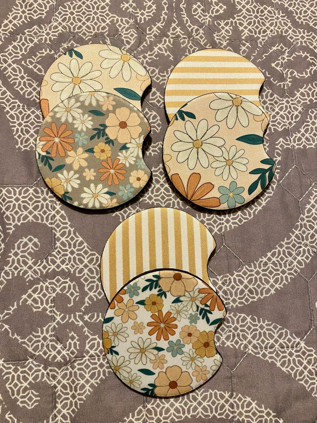 3 Packs of Car Coasters Car Coaster Set 6 Car Coasters Ready to Ship