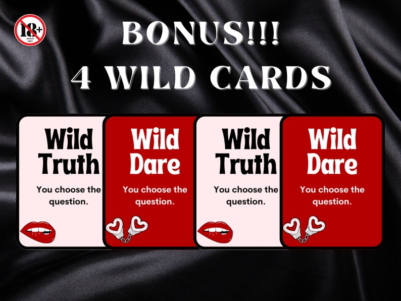 100 KINKY Truth or Dare Cards | Steamy Sex Game for Him or Her | Mature