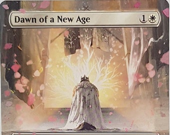 Dawn of a New Age - Magic the Gathering Hand Painted Alter