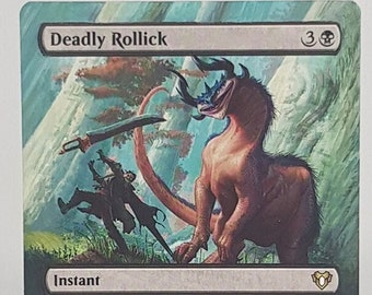 Deadly Rollick - Magic the Gathering Handmålad Alter