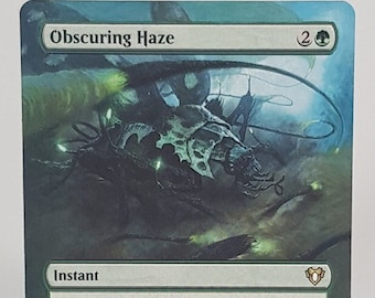 Obscuring Haze - Magic the Gathering Hand Painted Alter