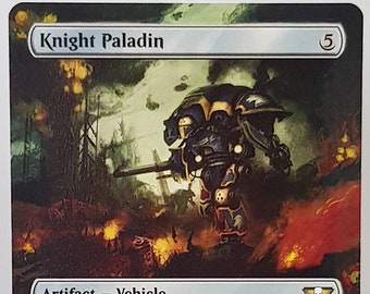 Knight Paladin - Magic the Gathering Hand Painted Alter