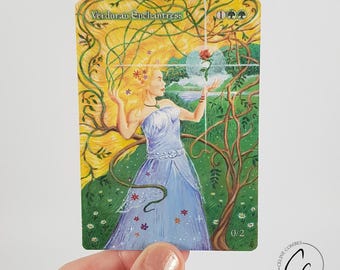 Verduran Enchantress - Magic the Gathering Hand Painted Alter