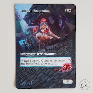 Temperamentvoller Begleiter - Magic the Gathering Handgemalter Alter