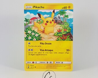 Pikachu - Pokémon Handmålad Alter