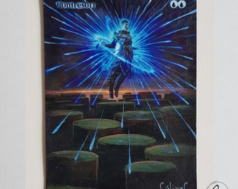 Counterspell - Magic the Gathering Hand Painted Alter