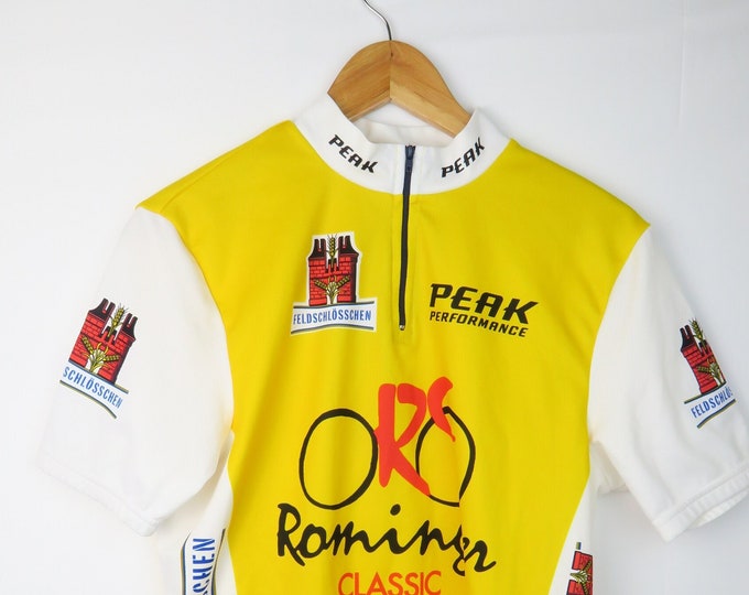 CYCLING JERSEY, Vintage Soul SHIRT, Mens Zip Up, Cycling Shirt, feldschlossen cycling jersey