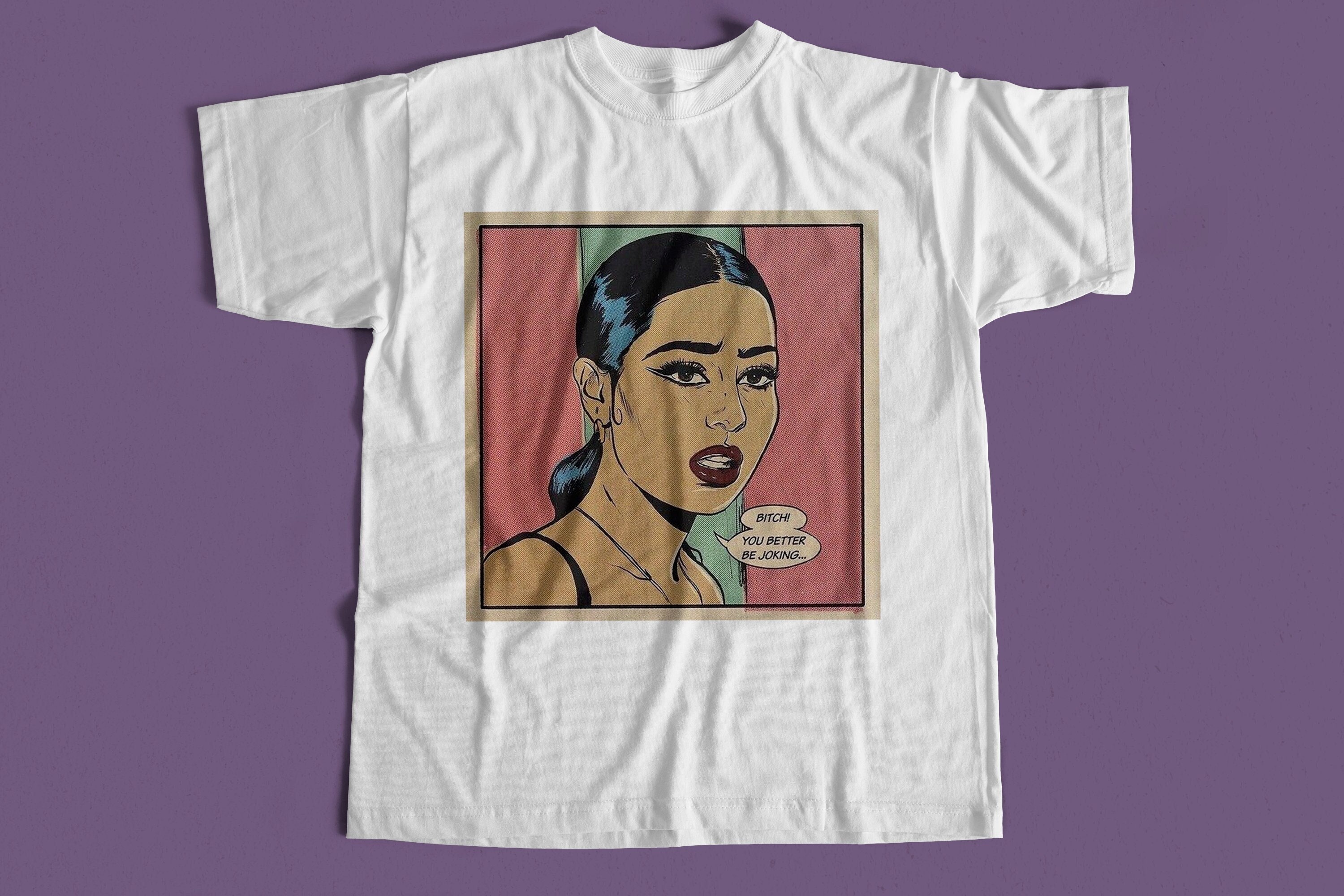 The printed shirt of Rue Bennett (Zendaya) in Euphoria (S01E03