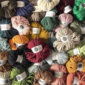 Bobbiny 3mm x 100metres Cotton Braided Cord
