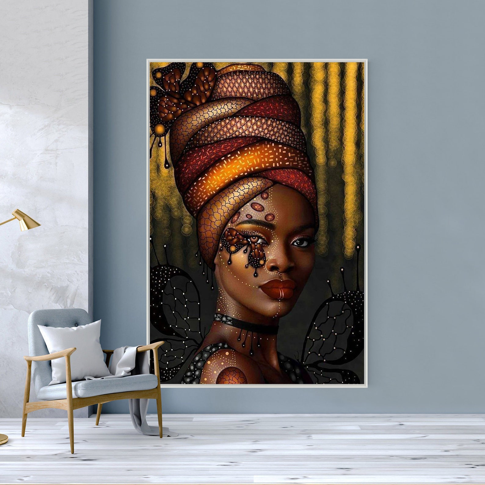 Powerful Woman Art Decor - yuytuum