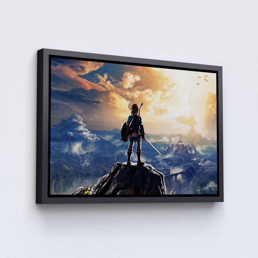 The Legend of Zelda Canvas Zelda Wall Decor, the Legend of Zelda Breath