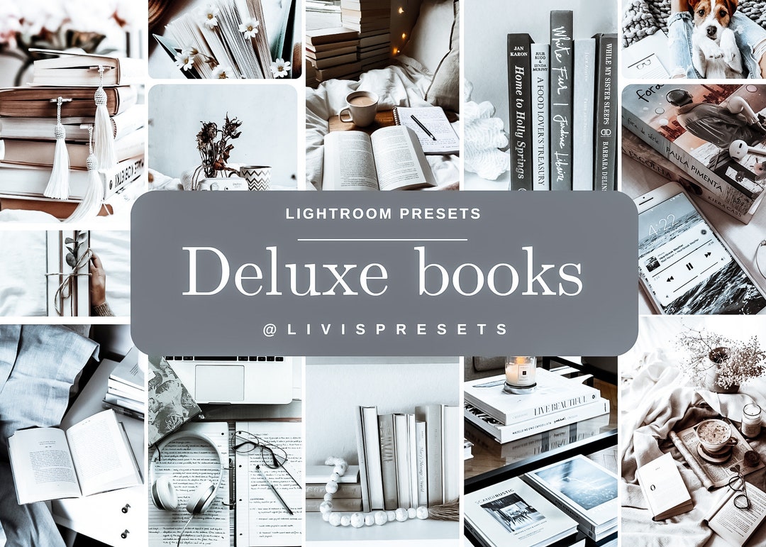 Lightroom Presets Bookstagram Aesthetic Deluxe, Instagram Filters