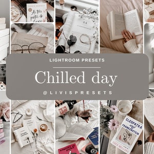 Lightroom Presets Bookstagram Aesthetic, Instagram filters, bright presets bookish book blogger aesthetic books instagram feed bookish cozy