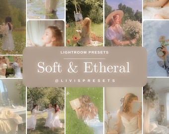 Lightroom Presets soft etheral presets Paris Vintage Aesthetic, presets natural, vsco presets vintage, creamy presets nature cottagecore