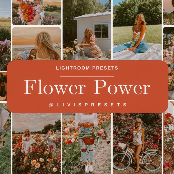 Lightroom presets flowers, presets influencer girl presets vibrant summer presets nature presets pink & peach presets romantic girl couple