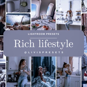Lightroom Presets Rich lifestyle presets Luxury Deluxe, bright presets interior, presets clean, presets white and airy, presets real estate