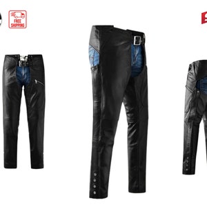 leather chaps men